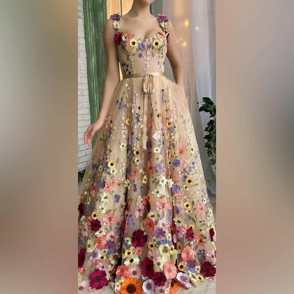 Spring court ball gown
